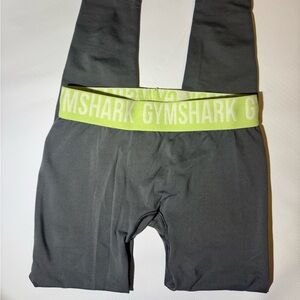 GYMSHARK green and grey leggings